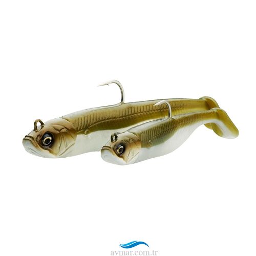Savage Gear Savage Minnow 12.5cm 35gr 2+1 Silikon Yem - Savage gear (1)
