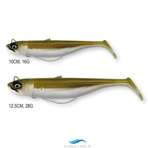 Savage Gear Savage Minnow Weedless 10cm 16gr 2+1 Silikon Yem (1)