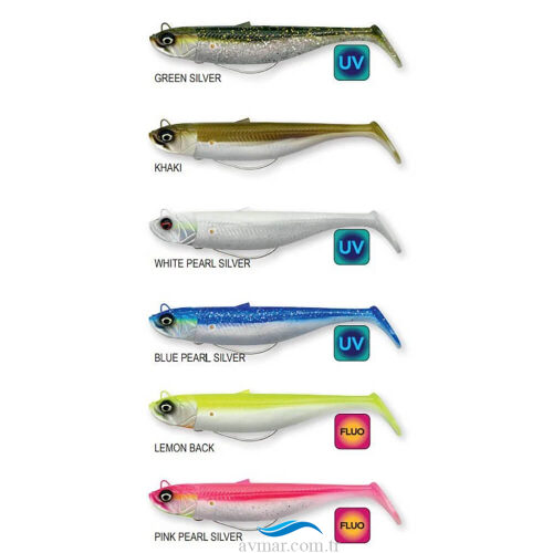 Savage Gear Savage Minnow Weedless 12.5cm 28gr 2+1 Silikon Yem