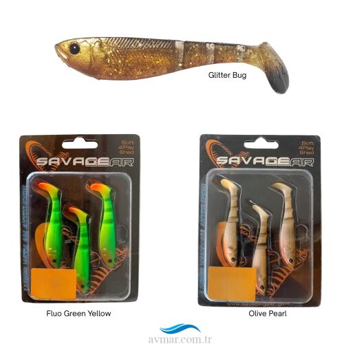 Savage Gear Soft 4Play Shad 7.2cm 8gr Silikon Yem