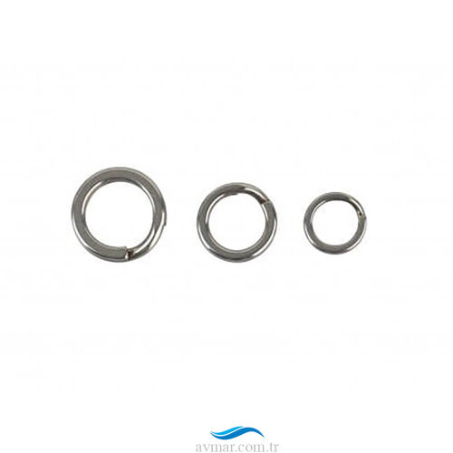 Savage Gear Split ring SS+BLN 10+10 Halka