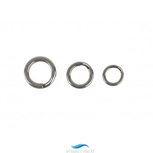 Savage Gear Split ring SS+BLN 10+10 Halka
