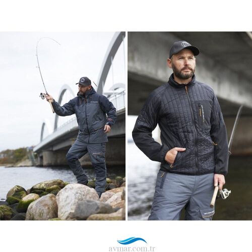 Savage Gear Thermo Guard 3-Piece Suit Charcoal Grey Melange - Savage gear (1)