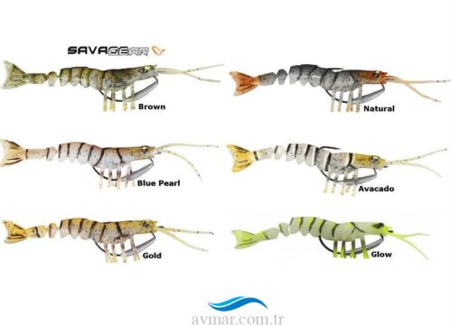 Savage Gear TPE Manic Shirimp 6,5cm 4g Suni Yem - 1
