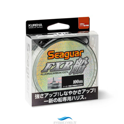 Seaguar FXR Fune %100 Fluorocarbon Misina 100mt