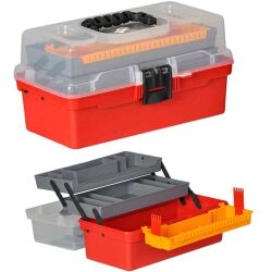 Şeffaf Balıkçı Takım Çantası 15" - 1