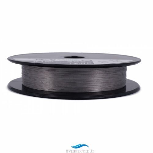 Shimano Kairiki 8 Pe 300m Steel Gray İp Misina - 2