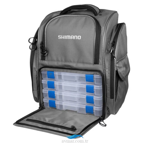 Shimano Large Back Pack Tackle Box Balıkçı Sırt Çantası (1)