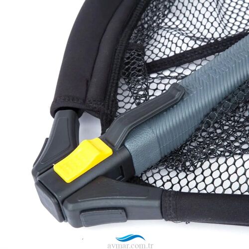 Shimano Yasei Foldable Rubber Net Single Hand Floating Kepçe - 3