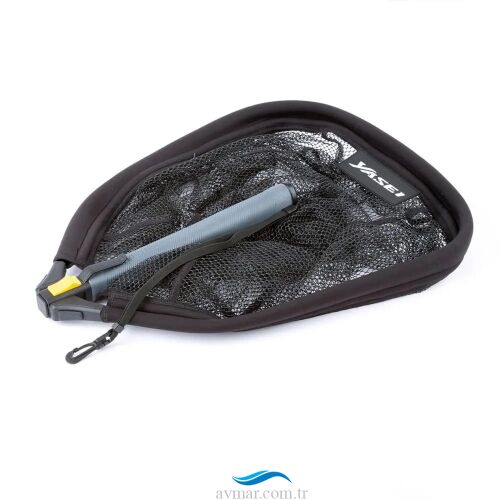 Shimano Yasei Foldable Rubber Net Single Hand Floating Kepçe - 4