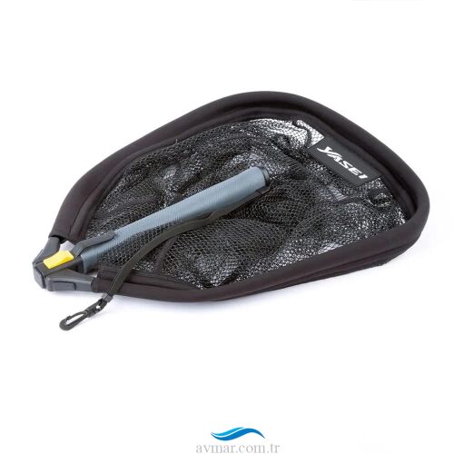 Shimano Yasei Foldable Rubber Net Single Hand Floating Kepçe - 4