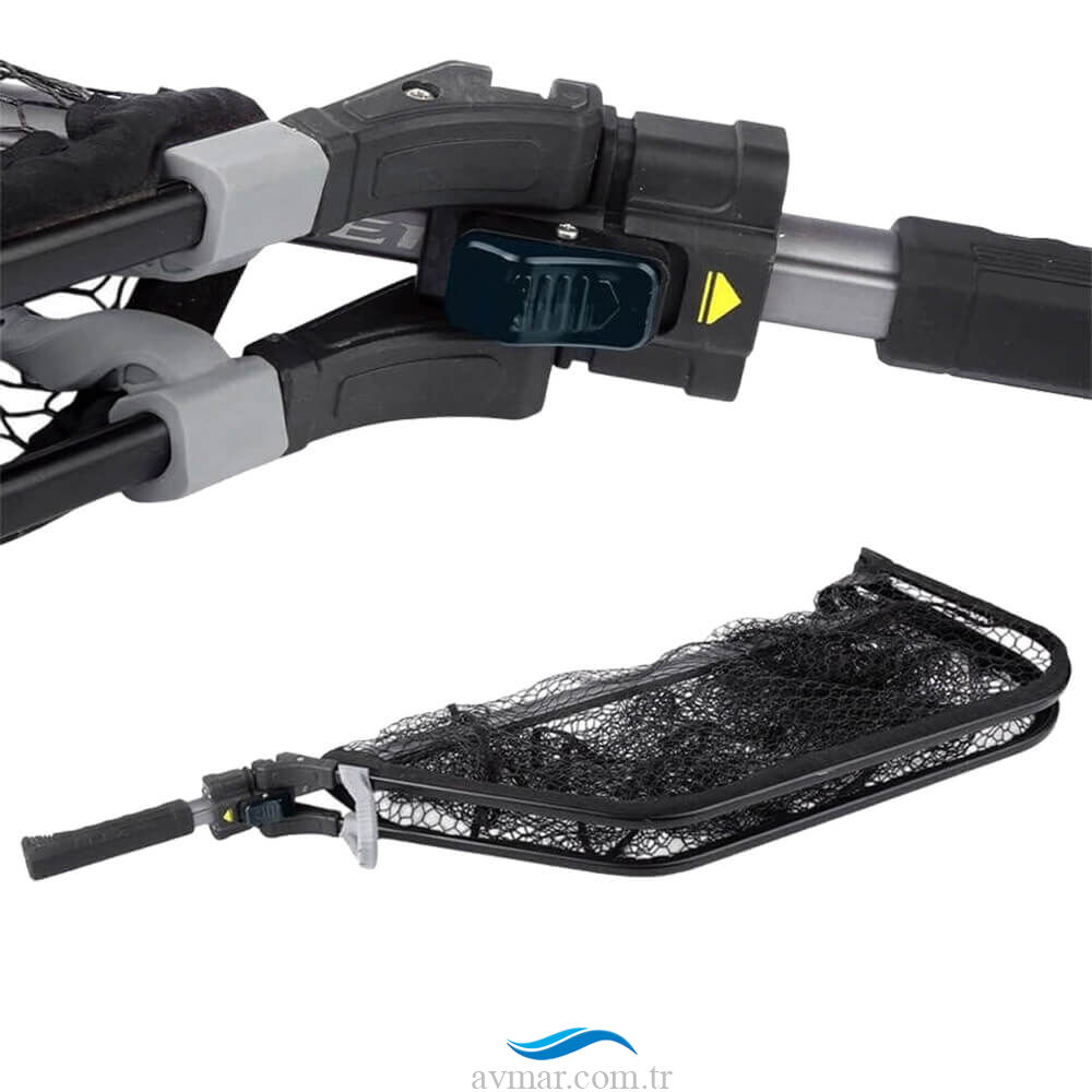Shimano Yasei Foldable Rubber Net Large Kauçuk Balık Kepçesi Balık