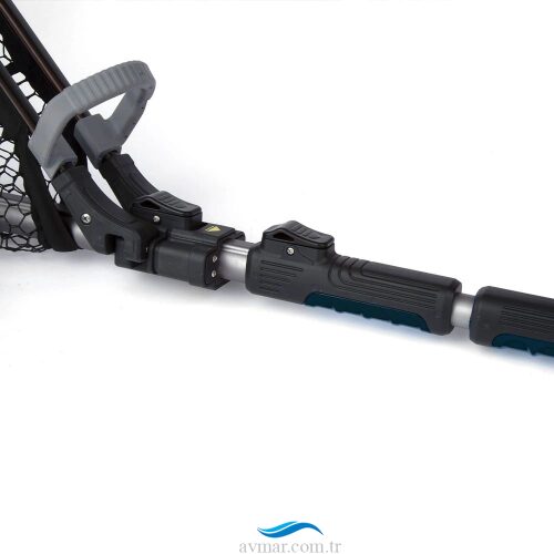 Shimano Yasei Foldable Rubber Net Medium Kauçuk Balık Kepçesi - 4