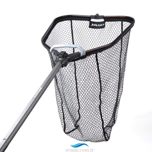 Shimano Yasei Foldable Rubber Net Medium Kauçuk Balık Kepçesi - 1