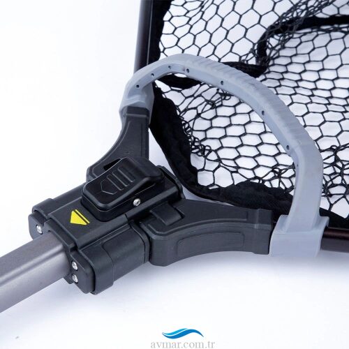 Shimano Yasei Foldable Rubber Net Medium Kauçuk Balık Kepçesi (1)