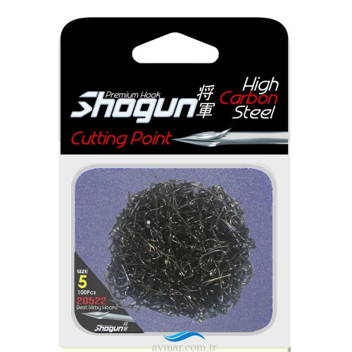 Shogun 1522(20522) Çapraz Siyah iğne 100 Adet - 1