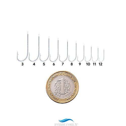 Shogun 1523 Nikel Çapraz İğne 100 Adet - Shogun (1)