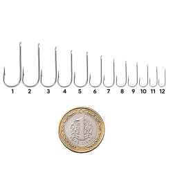 Shogun 1799 (20799) Düz Olta İğnesi 100 Adet - 3