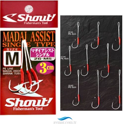 Shout Madai Assist Single Olta İğnesi - Shout