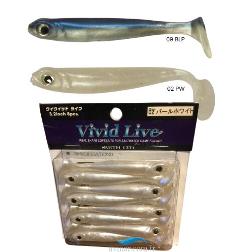 Smith Vivid Live 3.2" 8cm Silikon Sahte Yem - 1