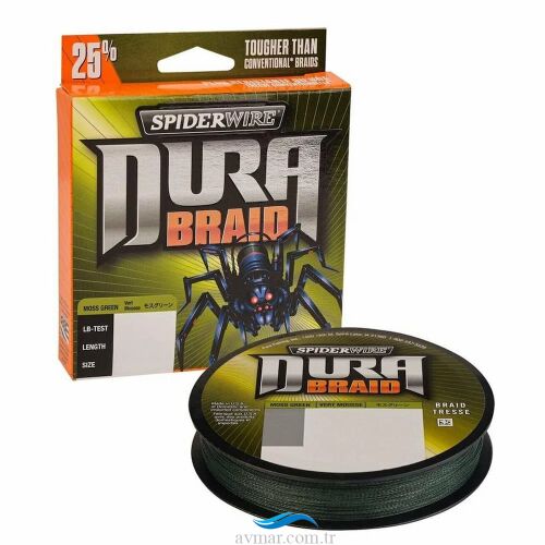 SpiderWire Dura Braid 135m Moss Green Örgü İp Misina