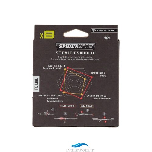 SpiderWire Stealth Smooth X8 Pe Braid 150m Camo İp Misina (1)