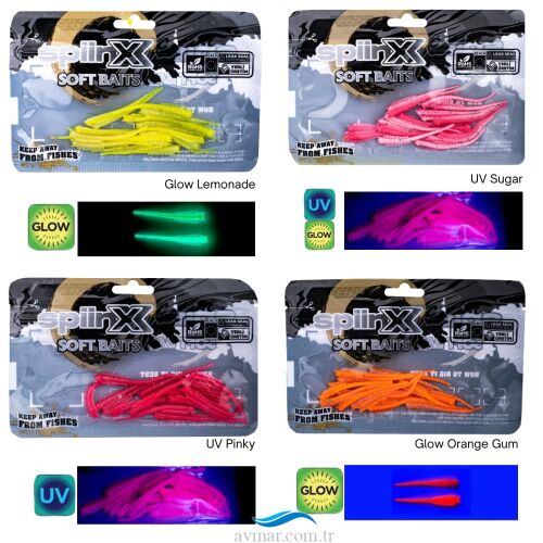 Spiinx Sandworm 6cm Lrf Silikon Sahte Yem - SPIINX (1)