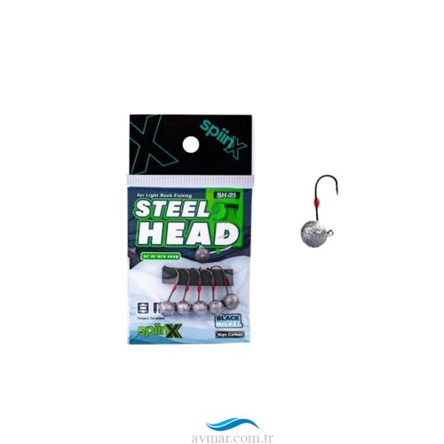 Spiinx Steel Head Jighead Ham 3gr No 8