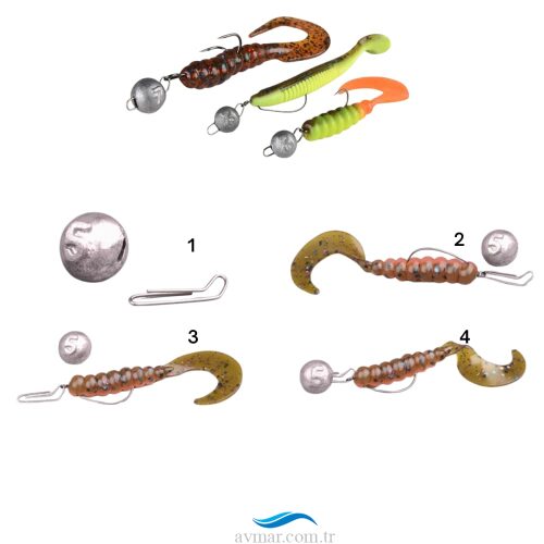 Spro Bottom Jig Mafsallı Kurşun (1)