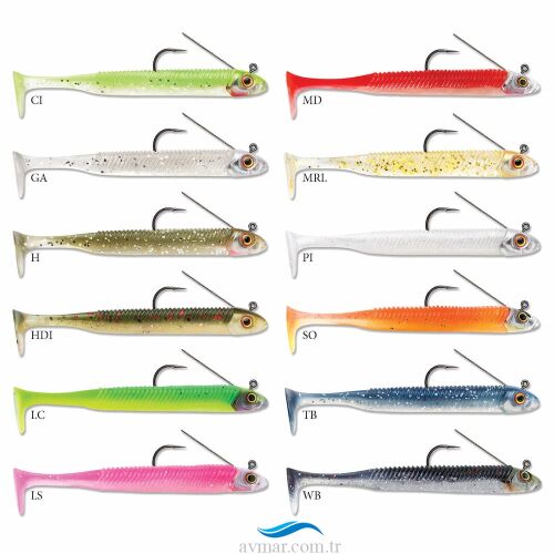 Storm 360GT Weedless Jig Minnow 14cm Silikon Yem