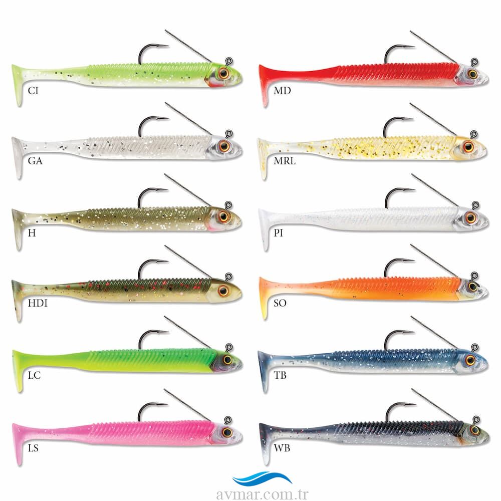 Storm 360GT Weedless Jig Minnow 14cm Silikon Yem