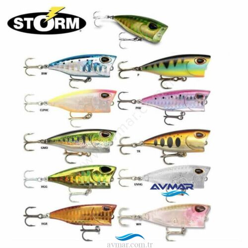 Storm Gomoku Popper 4cm 3gr Sahte Balık - Storm (1)