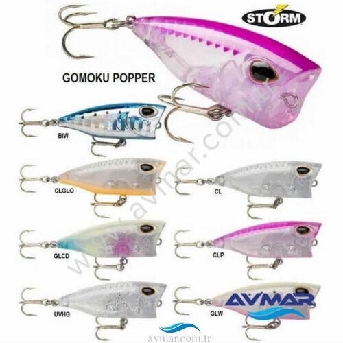 Storm Gomoku Popper 4cm 3gr Sahte Balık