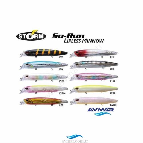 Storm So-Run Lipless Minnow 12cm 17gr Sahte Balık - Storm