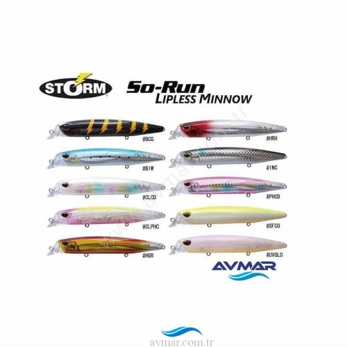 Storm So-Run Lipless Minnow 9cm 10.5gr Sahte Balık