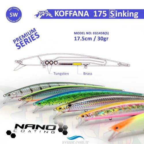 Strike Pro EG-145B Koffana 175S 30gr Sahte Balık - 2