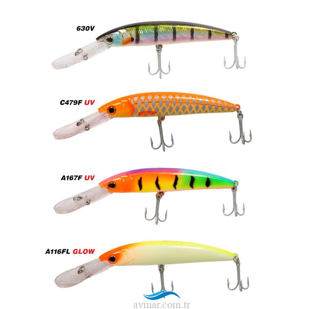 Strike Pro MG013F Buster Dep 12cm 26gr Sahte Balık