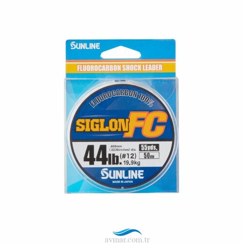 Sunline Siglon Fluorocarbon 50m Olta Misina - Sunline