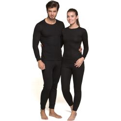 Thermoform Heavy Unisex Termal İçlik Siyah - 1
