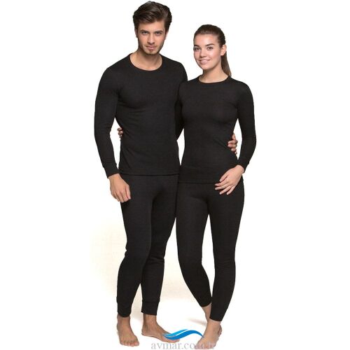 Thermoform Heavy Unisex Termal İçlik Siyah - 1