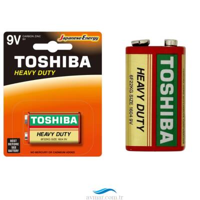 Toshiba 6F22KG Heavy Duty 9V Pil 1li - 1