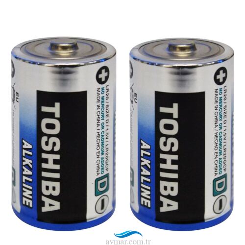 Toshiba LR20 High Power Büyük Pil 2li - 2