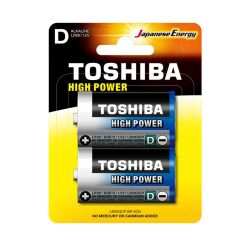 Toshiba LR20 High Power Büyük Pil 2li - 1
