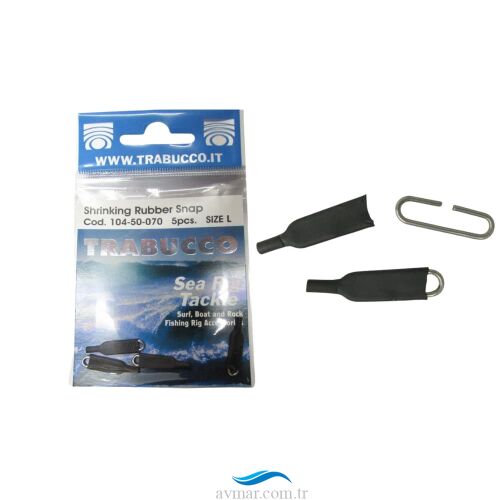 Trabucco Shrinking Rubber Snap Klips - Trabucco