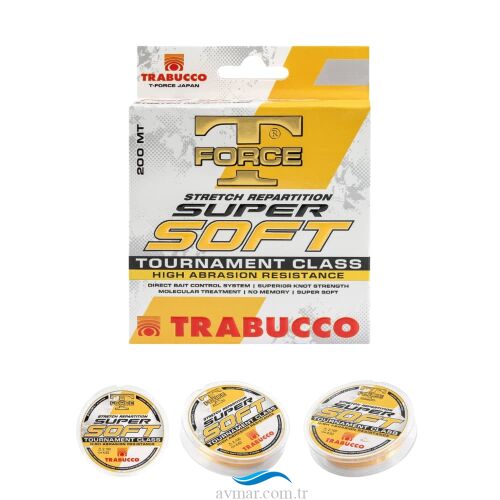 Trabucco T-Force Süper Soft 200m Olta Misina