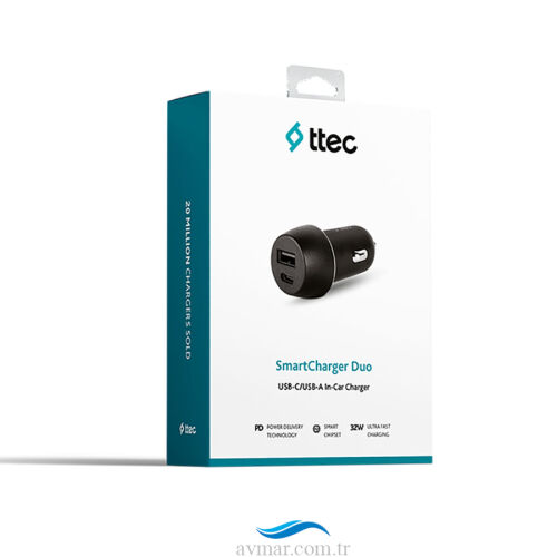 Ttec 32W Duo Hızlı Araç Şarj Cihazı 2CKS24S - Ttec