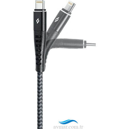 Ttec Ligthing Extra Dayanıklı 1m Kablo Siyah 2DKX05LS - 3