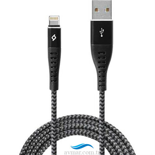 Ttec Ligthing Extra Dayanıklı 1m Kablo Siyah 2DKX05LS