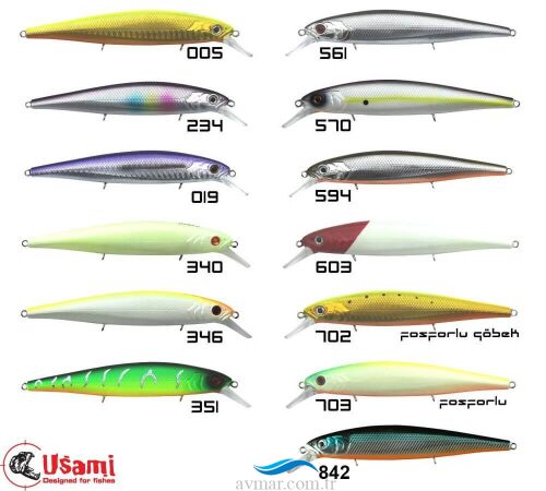 Usami Jack The Ripper 115F-SR 15.9gr Maket Balık - 2