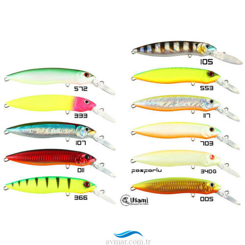 Usami Lunker Slayer 120F-MR 30gr Maket Sahte Balık - 1